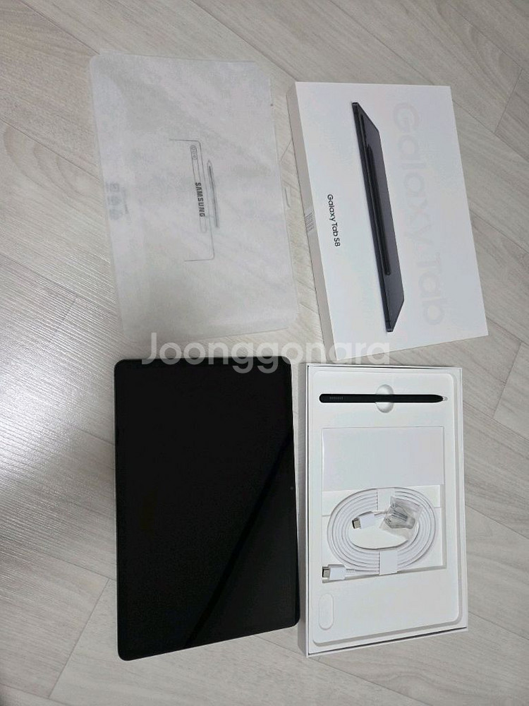 갤럭시탭(갤탭) S8 128gb wifi 그라파이트 태블릿--3
