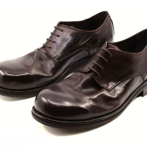 야세 우든 홀스하이드 더비 슈즈 브라운 240