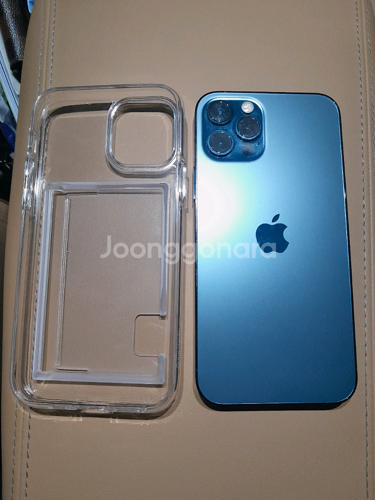 아이폰12프로 128기가 시에나블루 듀얼유심 팝니다--0