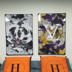 샤넬액자 샤넬그림 루이비통 그림액자 그림 액자 팝아트 인테리어소품 명품그림 명품액자 꽃그림 인테리어액자