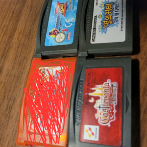 gba 게임보이어드밴스 닌텐도 ds 팩 3개 팔아요. 효월 커비 록맨제로