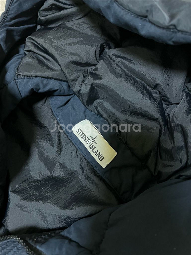 [s] 18fw 스톤아일랜드 크링클랩스 우원재 패딩--2