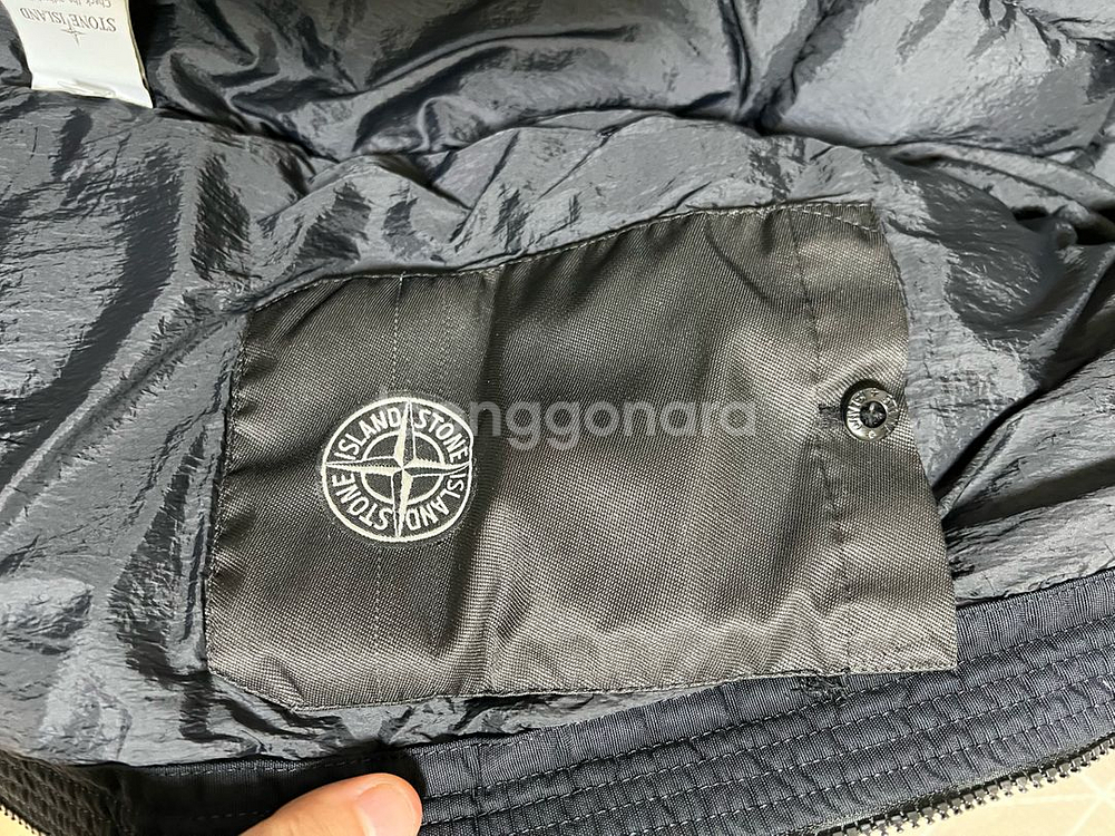 [s] 18fw 스톤아일랜드 크링클랩스 우원재 패딩--5