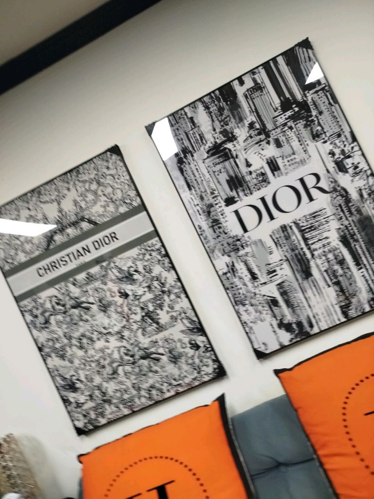 디올그림 디올액자 대형 그림액지 그림 액자 팝아트 인테리어소품 명품그림 명품액자 꽃그림 인테리어액자 가방 신발 지갑 이미지