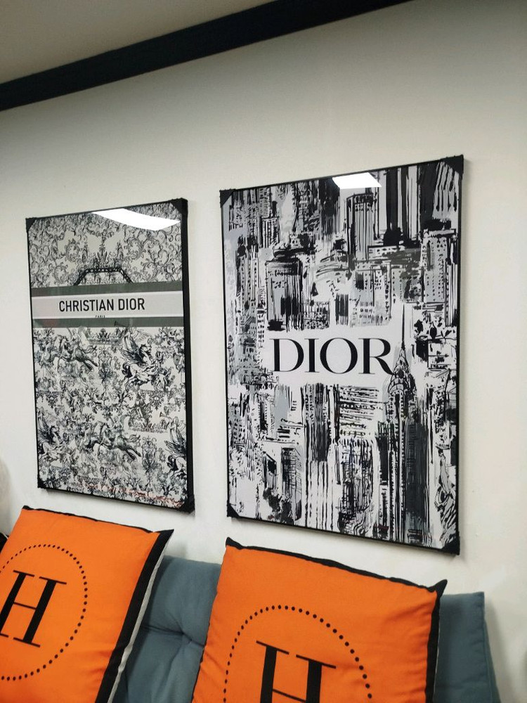 디올그림 디올액자 대형 그림액지 그림 액자 팝아트 인테리어소품 명품그림 명품액자 꽃그림 인테리어액자 가방 신발 지갑 이미지