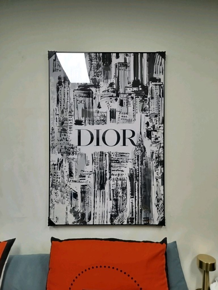 디올그림 디올액자 대형 그림액지 그림 액자 팝아트 인테리어소품 명품그림 명품액자 꽃그림 인테리어액자 가방 신발 지갑 이미지