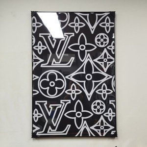 루이지통그림 루이비통액자 루이비통 대형 그림액지 그림 액자 팝아트 인테리어소품 명품그림 명품액자 꽃그림 그램액자