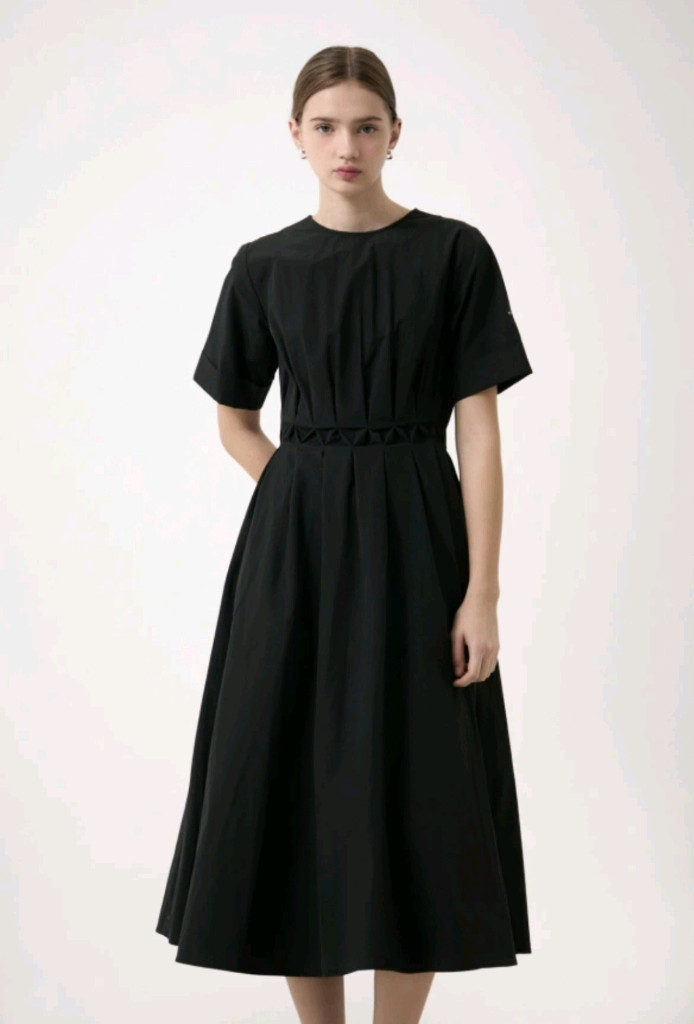 [세인트제임스] Muse 원피스 네이비--1