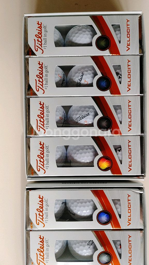 골프공 타이틀리스트 Velocity 새상품(24구)--1