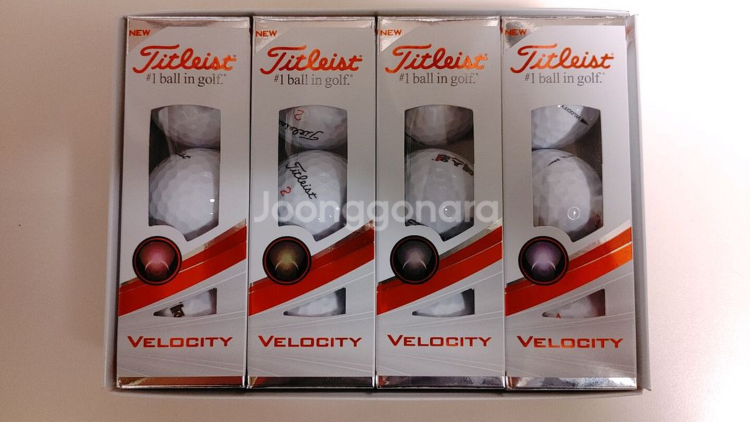 골프공 타이틀리스트 Velocity 새상품(24구)--8