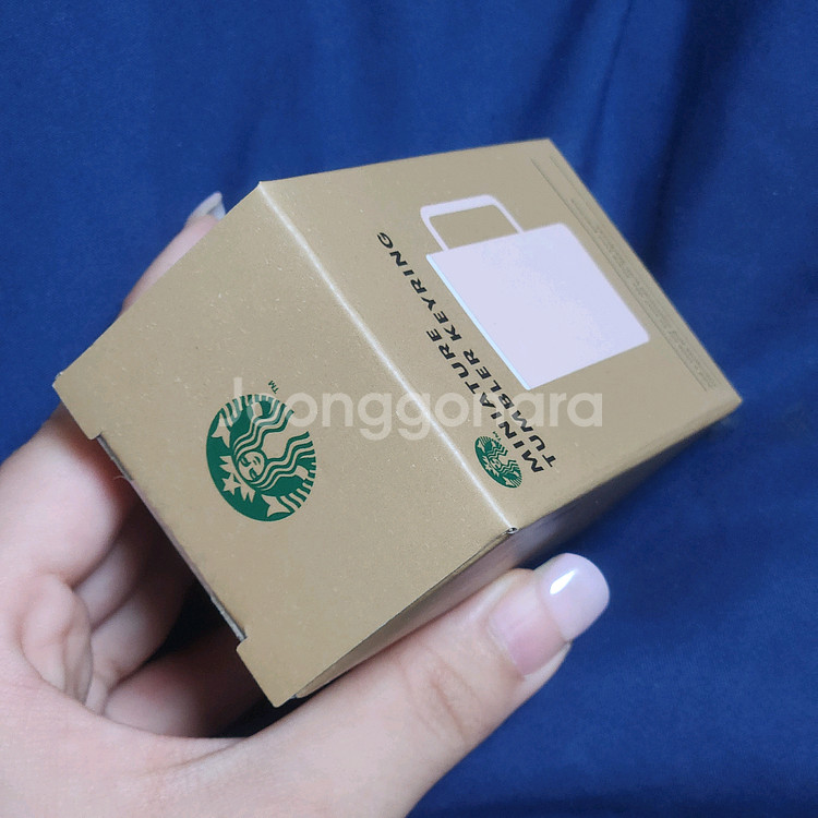 (미개봉)스타벅스 미니어처 텀블러 키링 핑크--2