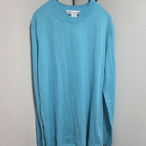 comme des garcons round neck acrylic pullover knit