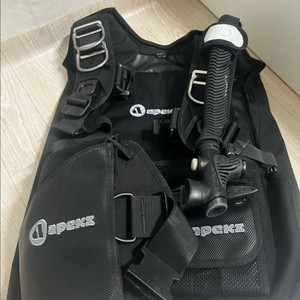 apeks black ice BCD 에이펙스 블랙 아이스 BCD 상등품