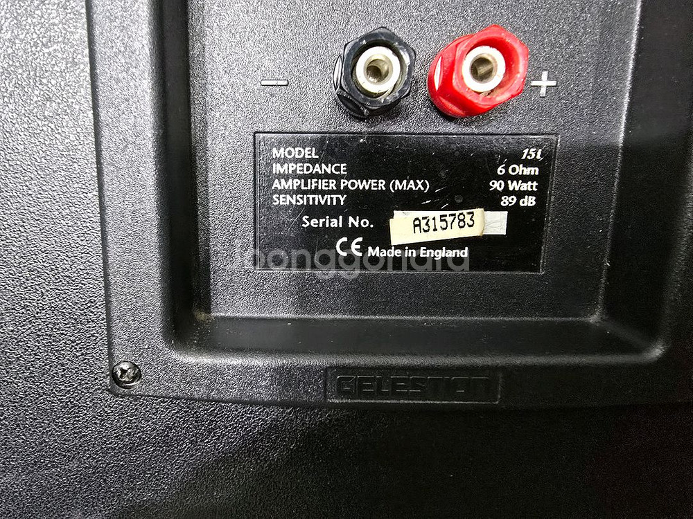 영국생산 셀레스천 IMPACT 15 중형 북쉘프 스피커 민트급--5