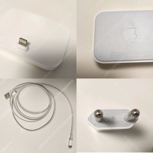 아이폰충전기 어댑터+라이트닝 케이블+애플 라이트닝 독 판매합니다.
