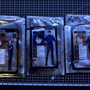 일괄구매시 무료배송 괴출 괴담출근 아크릴 포토카드 류재관2, 박민성2, 고영은6개 이미지