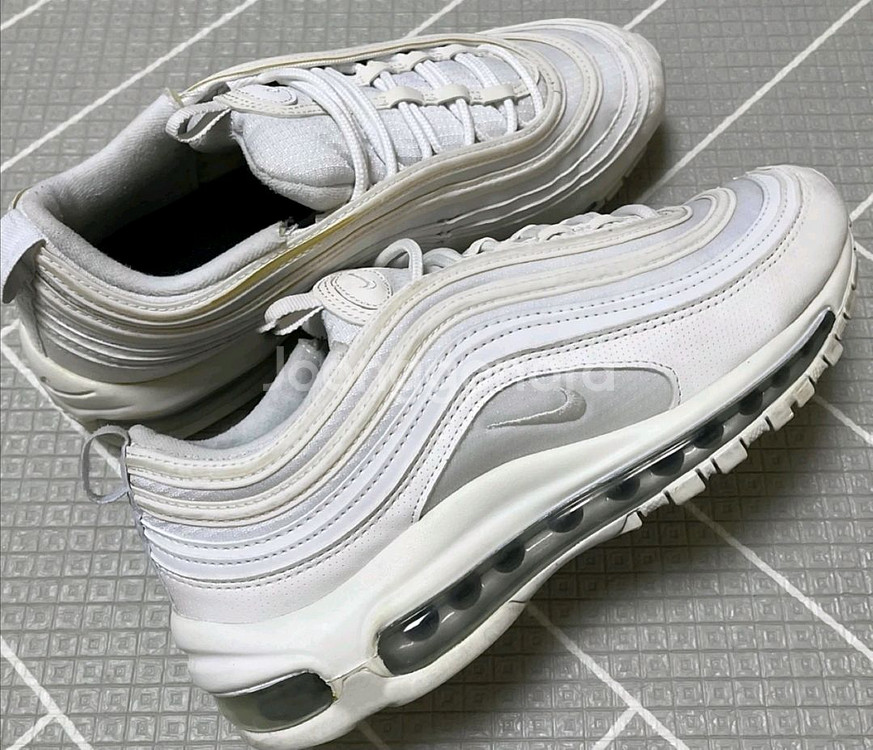 나이키 운동화 에어맥스97 트리플화이트--1