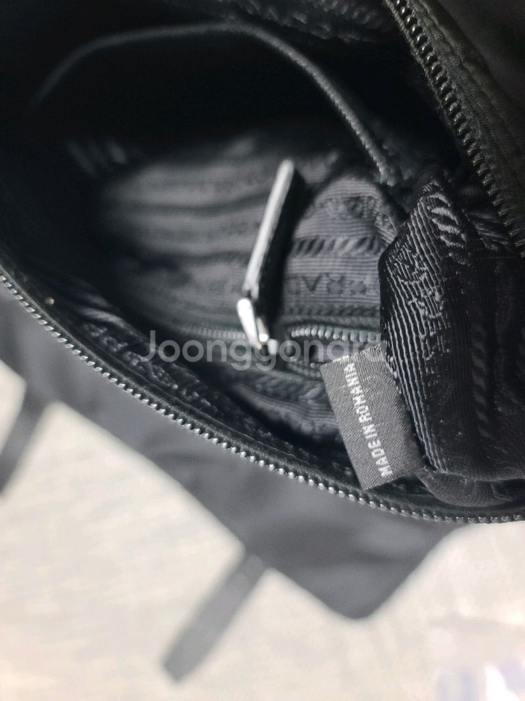 프라다 사피아노 숄더 크로스백 1bd671 메신저백 미디움--5