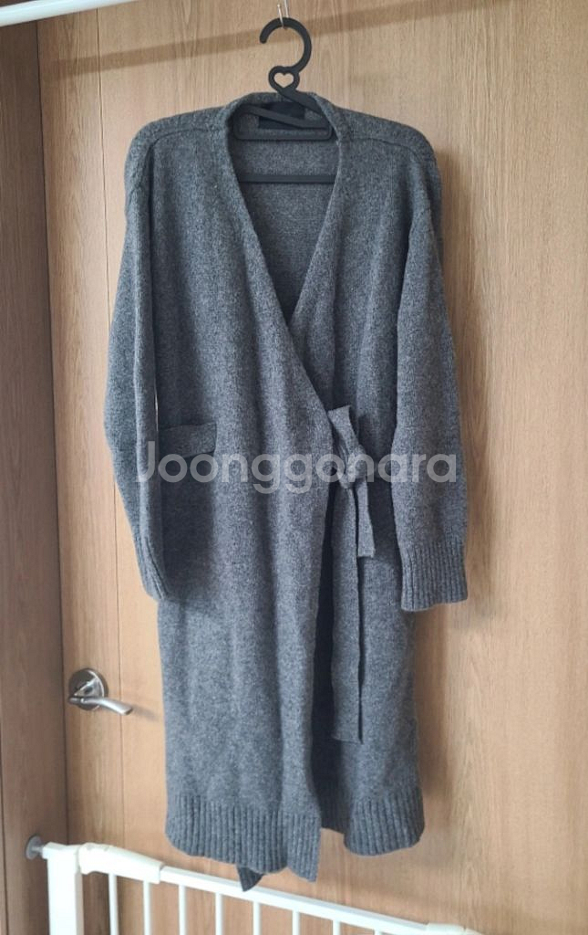 여성 니트 롱가디건 66사이즈--0