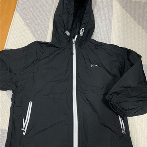 HIRO 히로 아동용 검정 바람막이 130