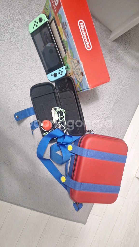 닌텐도 스위치 동물의 숲 에디션&게임 칩(타이틀) 9개--0