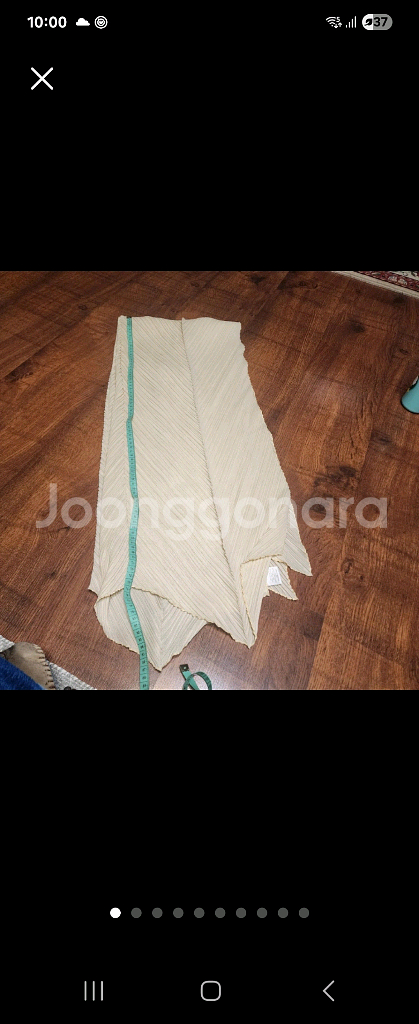 플리츠플리즈 이세이미야케 스카프 머플러--0