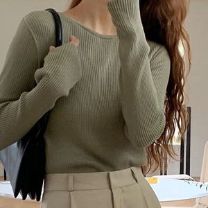 (새상품) 리브레 캐시니트 카키색상 이미지