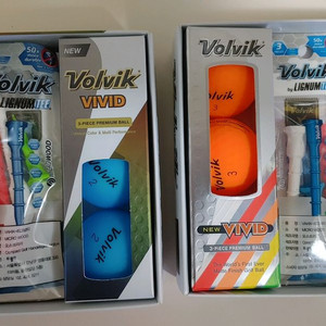 볼빅 비비드 골프공 새상품(12구+리그넘티)