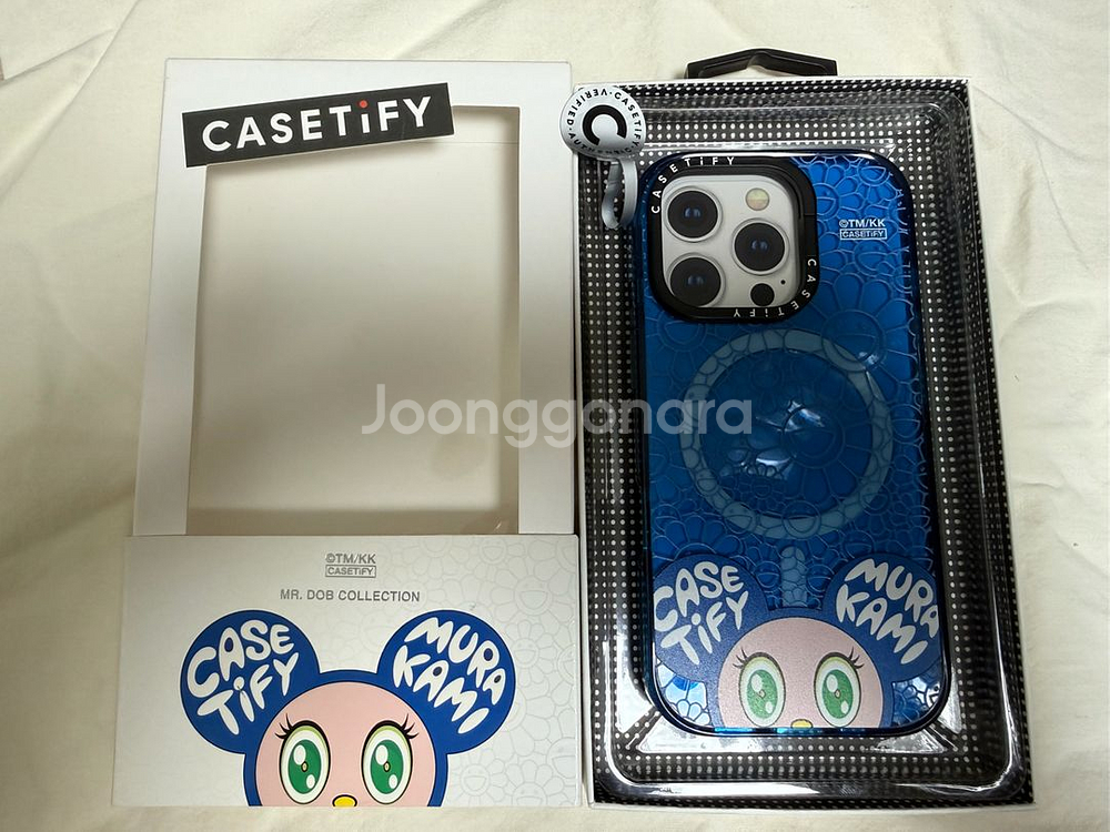 [케이스티파이]무라카미다카시 링스탠드 아이폰16프로 케이스--0