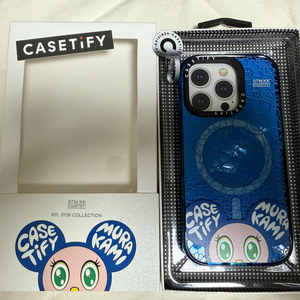 [케이스티파이]무라카미다카시 링스탠드 아이폰16프로 케이스