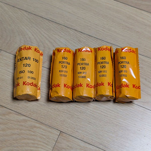 코닥 컬러필름 포트라와 엑타 120/35mm 유통기간 지난 필름
