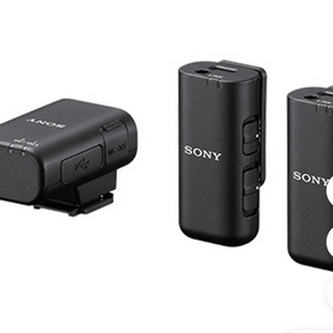 소니 ECM-W3S 무선 노이즈 캔슬링 마이크 팝니다.