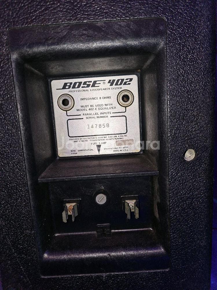 보스 402 8옴스피커--1