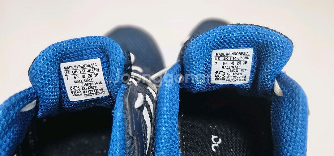 아디다스 운동화 신발 네이비 색상250mm--5