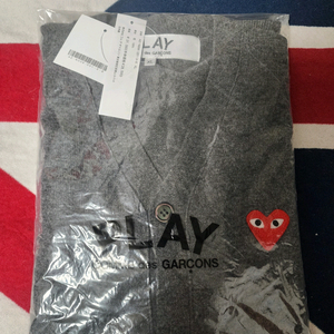 꼼데가르송 그레이 가디건 XL 남성용 -새상품-