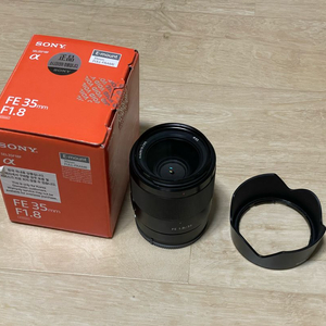 sony 소니 FE 35mm F1.8 렌즈 35.8 sel35f18