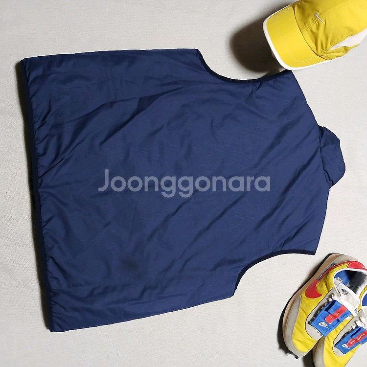 NIKE 나이키 양면 퀄팅 패딩 조끼 베스트 자켓 빈티지 구제--4