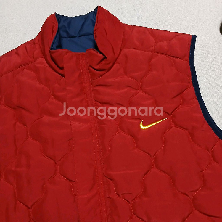 NIKE 나이키 양면 퀄팅 패딩 조끼 베스트 자켓 빈티지 구제--9