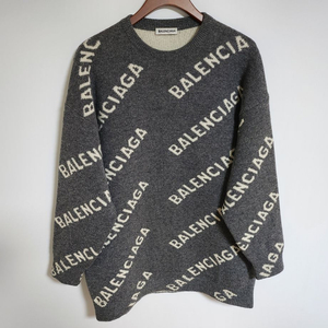 M 발렌시아가 멀티로고 여성 니트 620983 T1567 1382 이미지