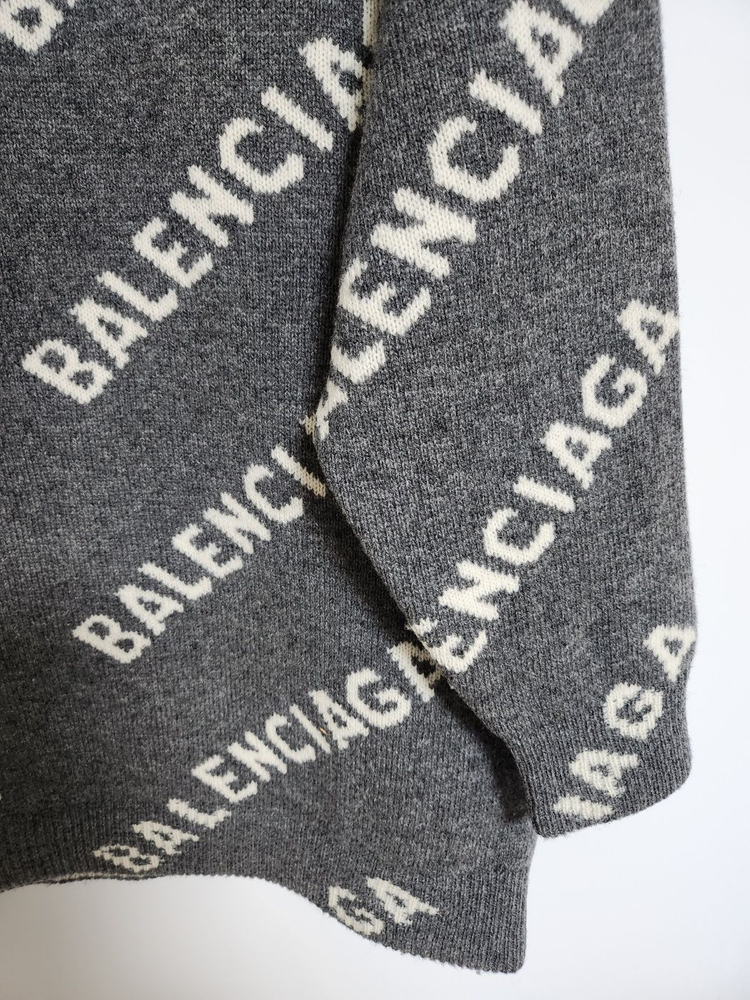 M 발렌시아가 멀티로고 여성 니트 620983 T1567 1382 이미지