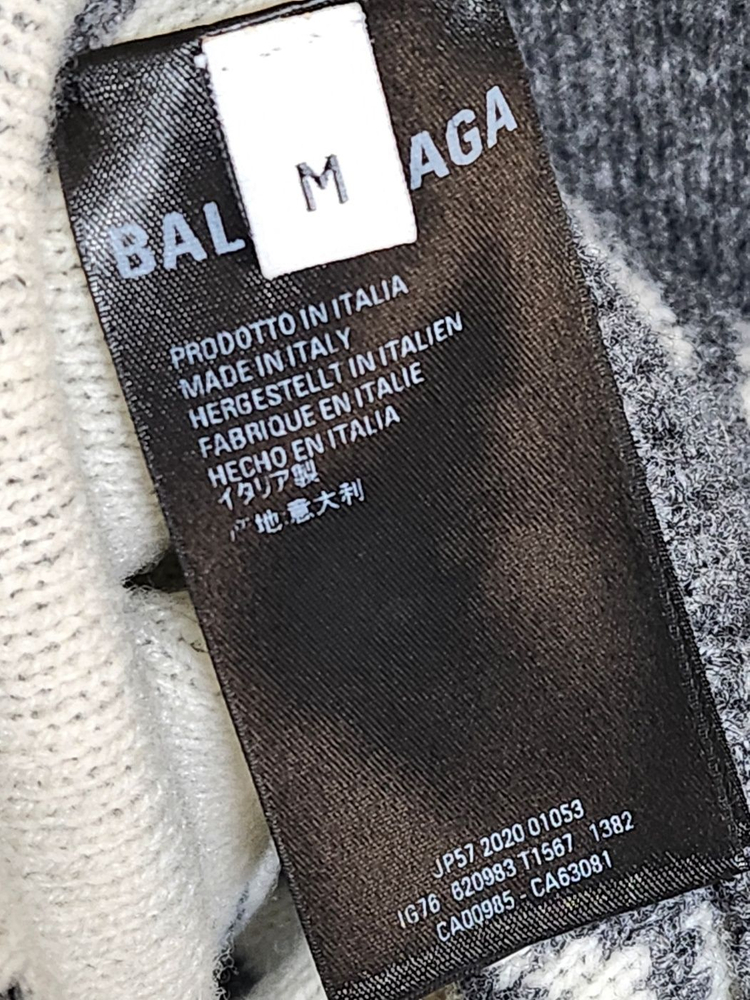 M 발렌시아가 멀티로고 여성 니트 620983 T1567 1382 이미지