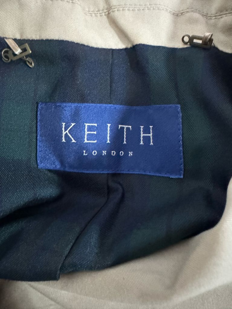 여성 키이스 KEITH 벨티드 트렌치 코트 이미지