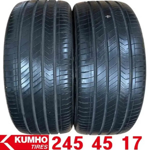 245 45 17(중고)금호타이어 마제스티9 TA91 2본세트가격