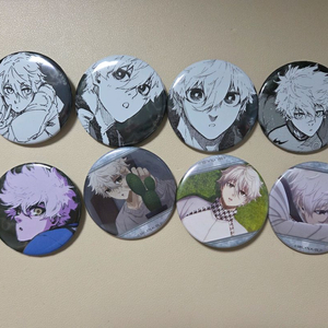 일괄)블루록 나기 세이시로 원화전 애니메이션 캔배지 뱃지