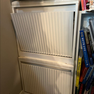 아이디어 2단 수납장