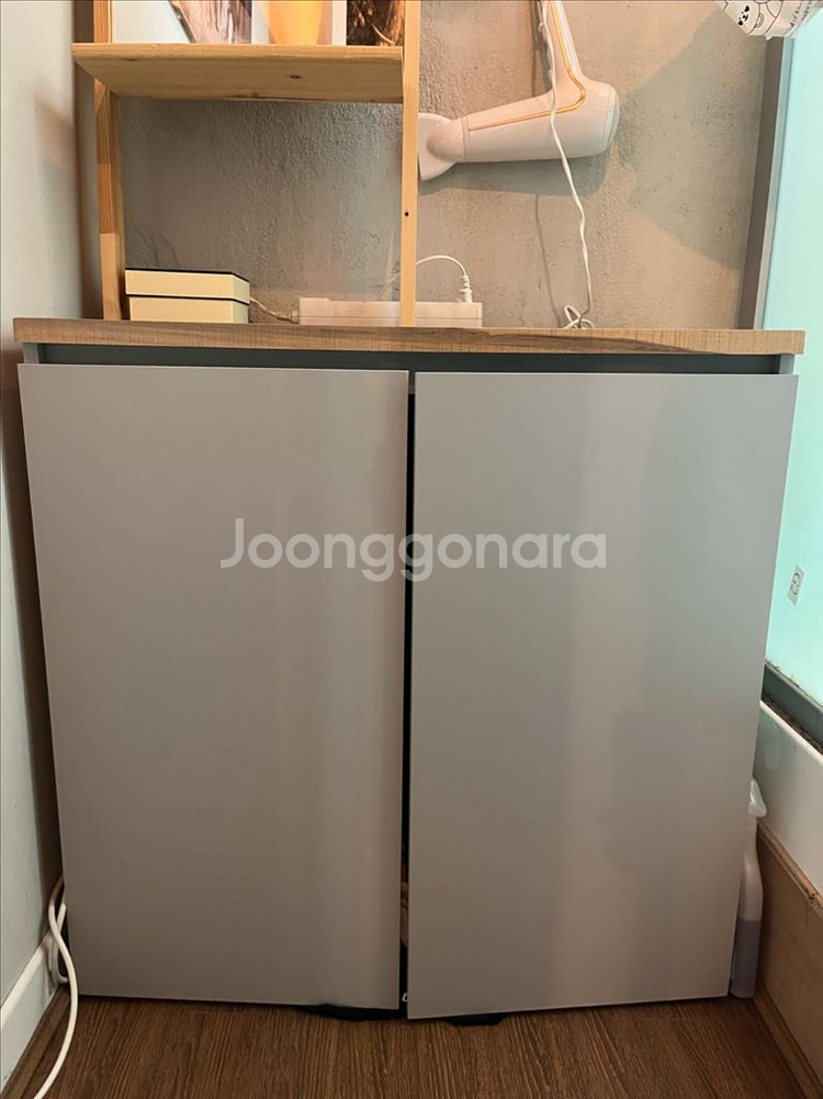 연한회색 수납장--0