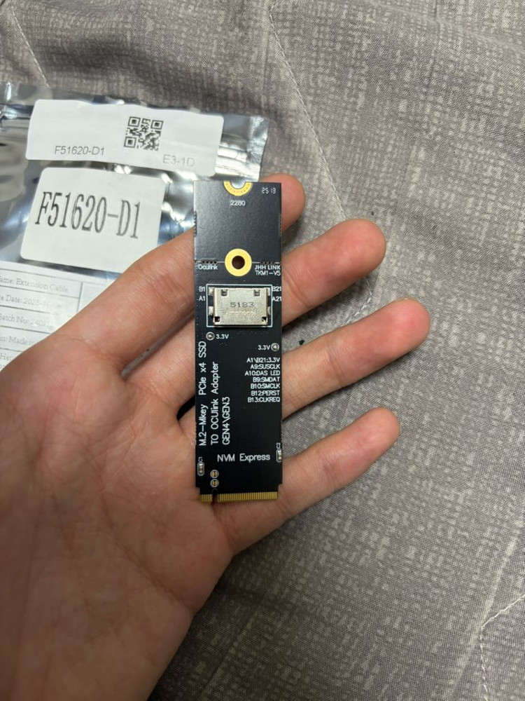 1080ti 그래픽카드 + egpu dock + RageX Enertic 800W 80PLUS브론즈 ATX3.1 이미지