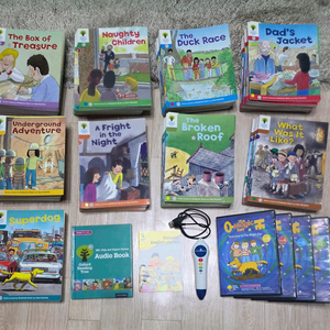 ort ( 옥스포드리딩트리) 1+~9단계 사운드북. 신형펜. 오디오북.dvd .인북스정품.