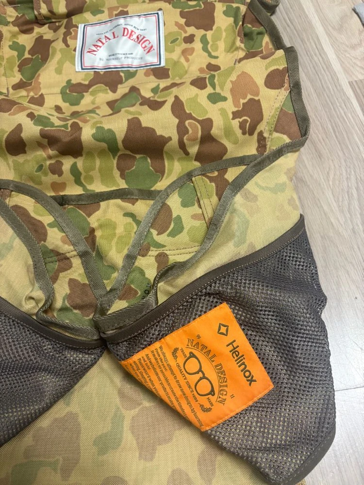 헬리녹스x나탈디자인 콜라보 카모 선셋체어 이미지