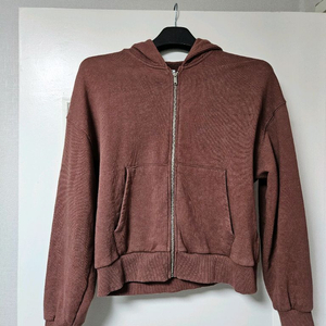 자라 zara 벽돌색 후드 집업 아우터 자켓 편의점 반값 택포 9천원